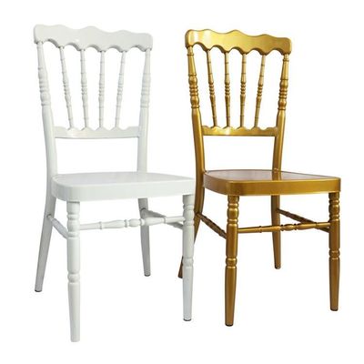 acheter Chaises de mariage en aluminium, fer et métal, en or, chaises de banquet fabrication en ligne