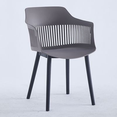 acheter Chaises de salle à manger en plastique gris contemporain Chaises de cuisine en plastique pour le bureau à domicile fabrication en ligne