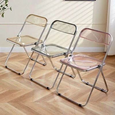 acheter Chaise en acrylique pliable transparente OEM ODM Chaises pliantes en acrylique transparentes fabrication en ligne