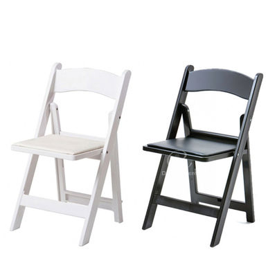 acheter Chaises en plastique pliable rembourrée Chaises pliables en plastique en résine 690 pièces / 20 pieds fabrication en ligne