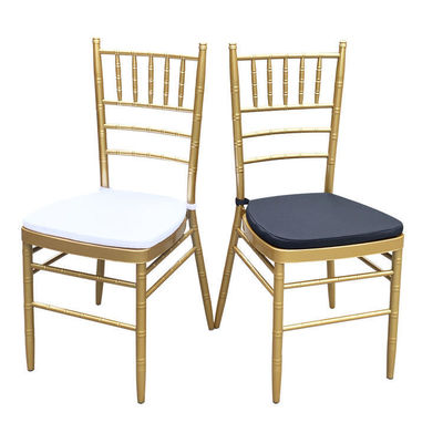 acheter Chaise de mariage Chiavari avec empilage de métal contemporain fabrication en ligne