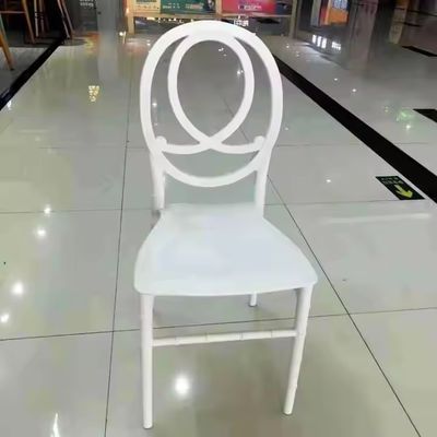 acheter Chaise de banquet d'hôtel moderne et empilable Chiavari or blanc plastique fabrication en ligne