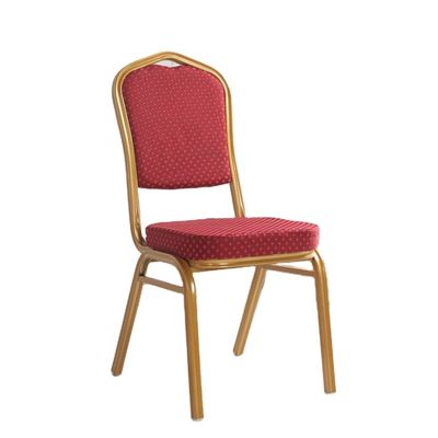 acheter Chaises de banquet d'hôtel de mariage en métal doré empilables de luxe et fantaisie en fer et acier de conception contemporaine fabrication en ligne