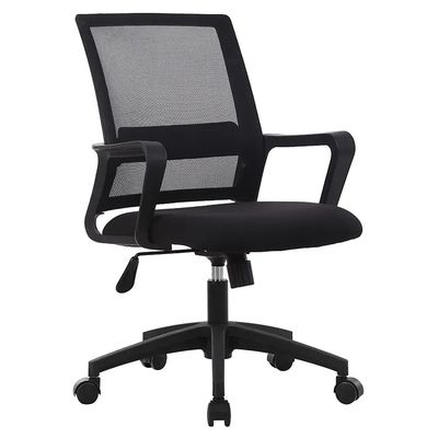 OEM ODM Chaises en tissu en maille réglable Noir Chaise de bureau ergonomique