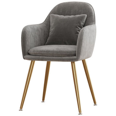 Chaise de cuisine en velours en tissu Sillas italienne française moderne avec hauteur réglable et dimensions 47*44*83cm