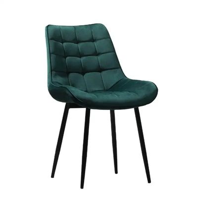 Chambres à coucher Tapisseries vertes Chaises à manger Tissu de velours Meubles pour la maison