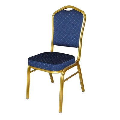 Chaise de banquet en tissu métallique pour un événement de mariage à l'hôtel OEM